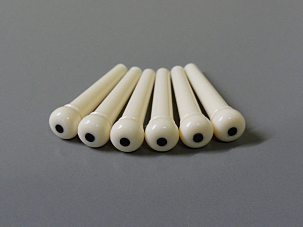 göldo Bridge Pins for Acoustic Guitar / Ivory