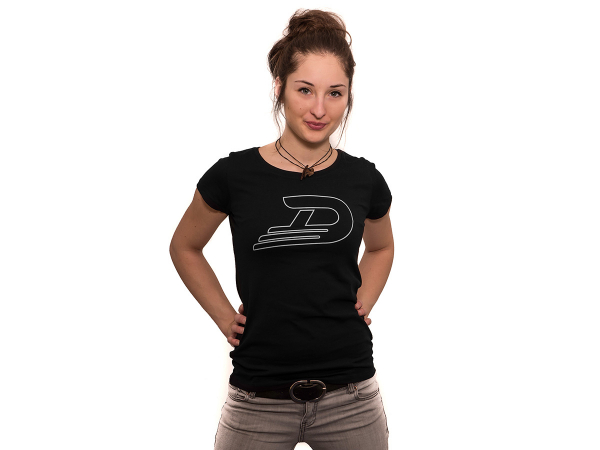 Duesenberg Organic-T / 'D-Outlines 2017' / Black / Ladys