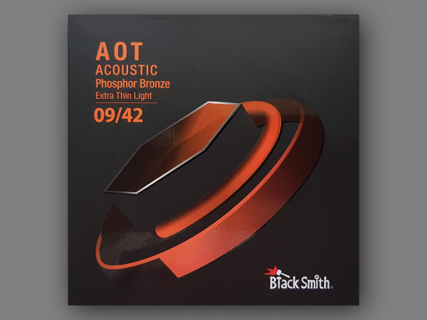 BlackSmith Strings / Acoustic Guitar AOT Coated Phosphor Bronze