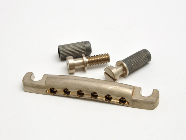 Gotoh Relic GE101A Stop Tailpiece / Aged Nickel